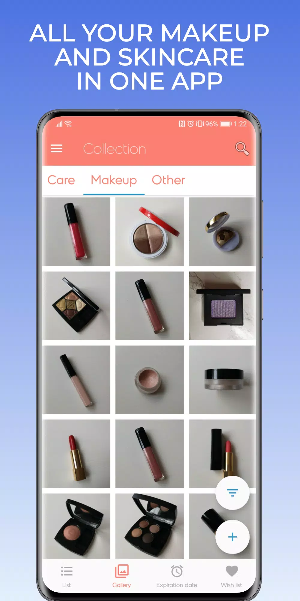 Beautistics: Makeup Organizer Captura de tela 4