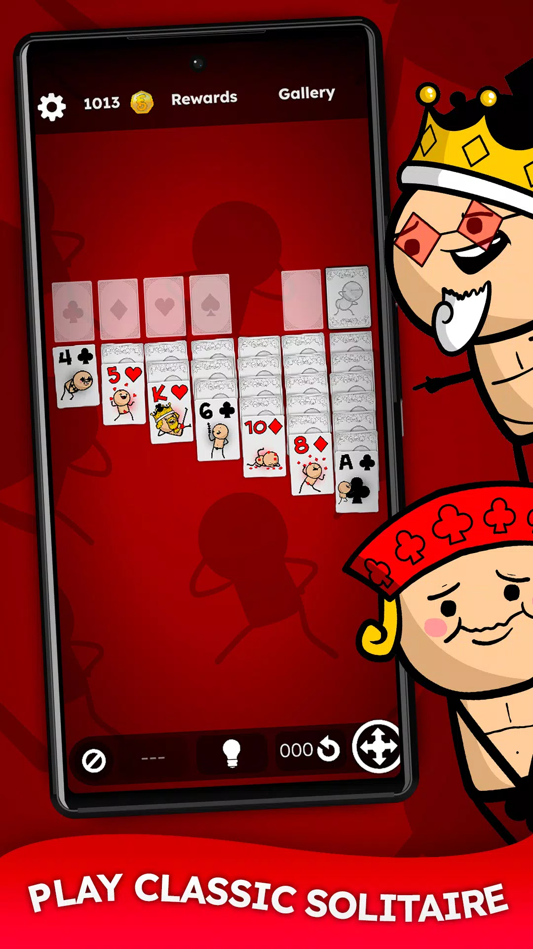 FLICK SOLITAIRE - Cozy Cards スクリーンショット 1