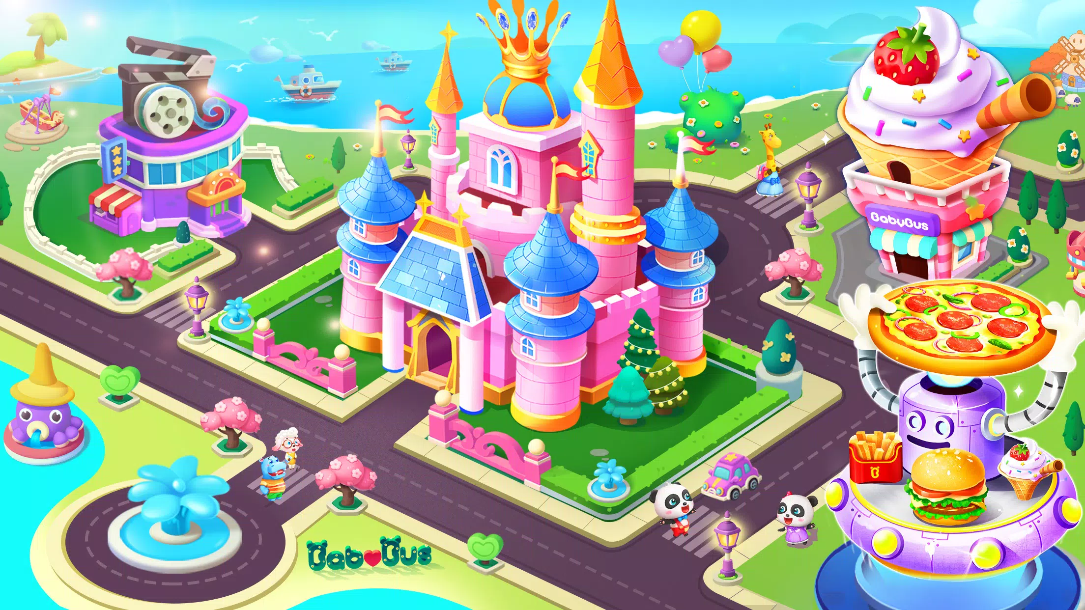 Baby Panda’s City Ảnh chụp màn hình 1