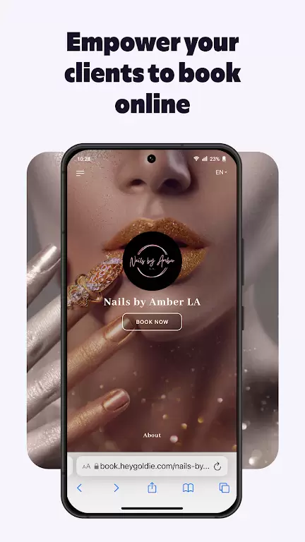 Goldie: Appointment Scheduler Скриншот 4