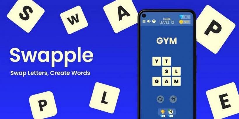 Swapple: Slide Tiles to Form Words in New Logic Puzzler