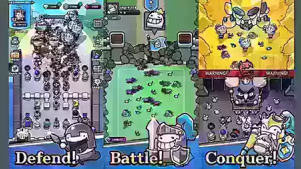 “ Crown Rush：生存現在降落在Android-閒置防守和進攻遊戲上”