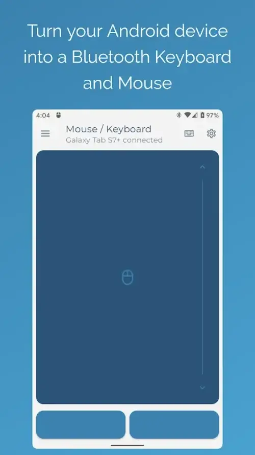 Bluetooth Keyboard & Mouse mod ဖန်သားပြင်ဓာတ်ပုံ 1