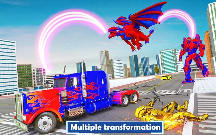 Dragon Robot Truck Transform Скриншот 2