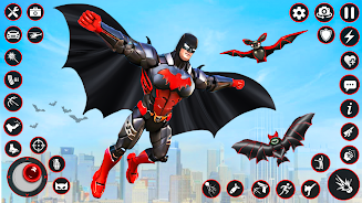 Bat Hero Dark Crime City Game應用截圖第1張