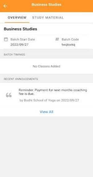 Schermata Bodhi School of Yoga 3