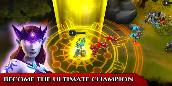 Legendary Heroes MOBA Offline Captura de pantalla 2