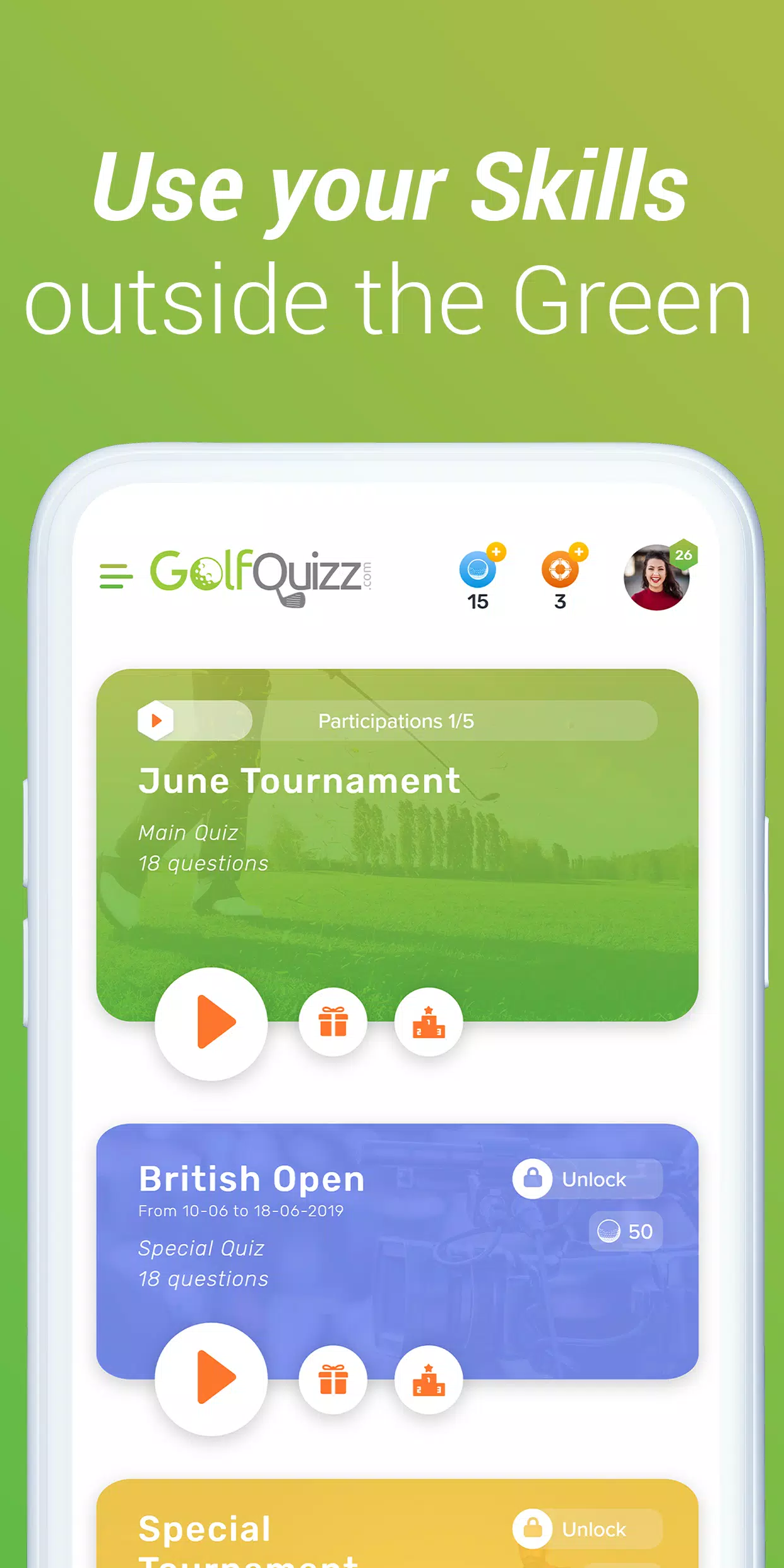 GolfQuizz スクリーンショット 4