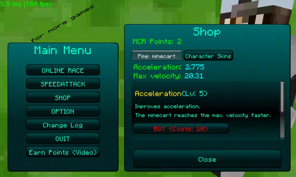 Minecart Race Adventures Скриншот 3