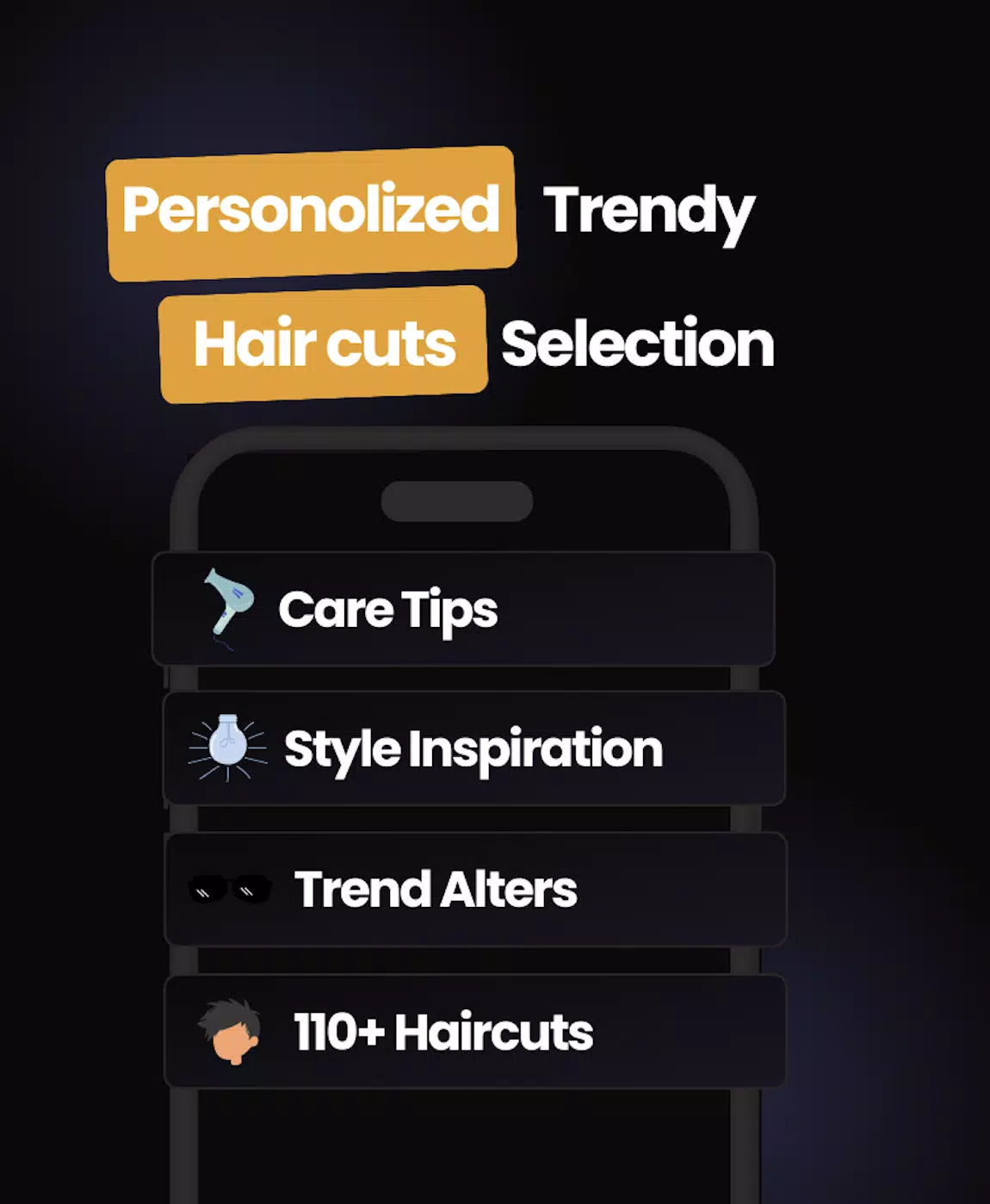 Men’s Hair Cuts & Hairstyles Screenshot 3