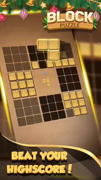 Wood Block Puzzle - Wood crush Скриншот 2