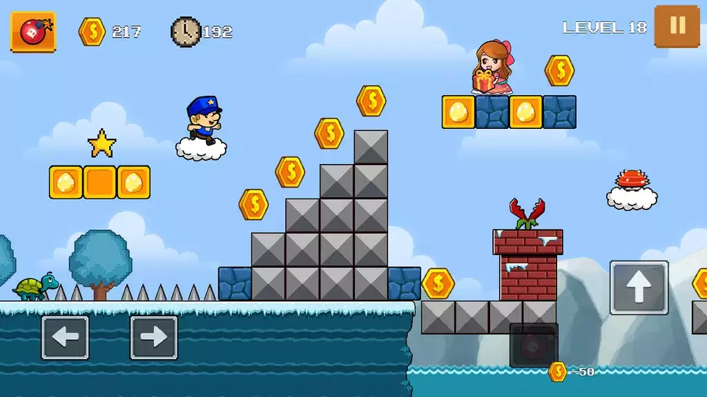 Super Dan’s World - Run Game Скриншот 3