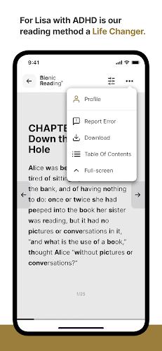 Bionic Reading® Zrzut ekranu 3