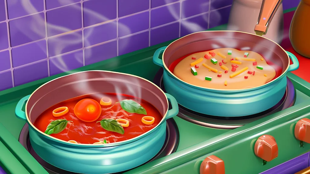 Pizza Maker Cooking Girls Game Capture d'écran 4