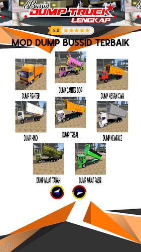 Bussid Dump Truck Lengkap應用截圖第4張