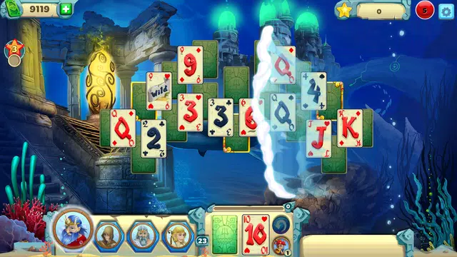 Schermata Solitaire Atlantis 2