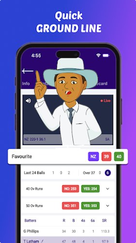 CrickZone: Live Cricket Scores Скриншот 3