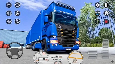 Euro Cargo Truck Simulator Pro ဖန်သားပြင်ဓာတ်ပုံ 4