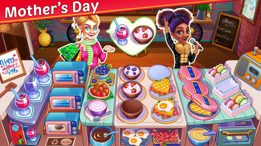 Halloween Street Food Shop Restaurant Game ဖန်သားပြင်ဓာတ်ပုံ 4