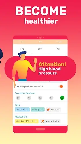Blood Pressure－Cardio Journal Скриншот 4
