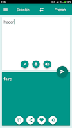French-Spanish Translator Captura de pantalla 3