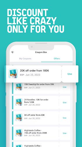 BAEMIN - Food delivery app Скриншот 1