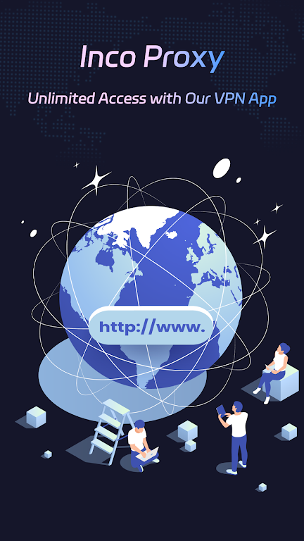 Inco Proxy: fast & secure VPN スクリーンショット 3