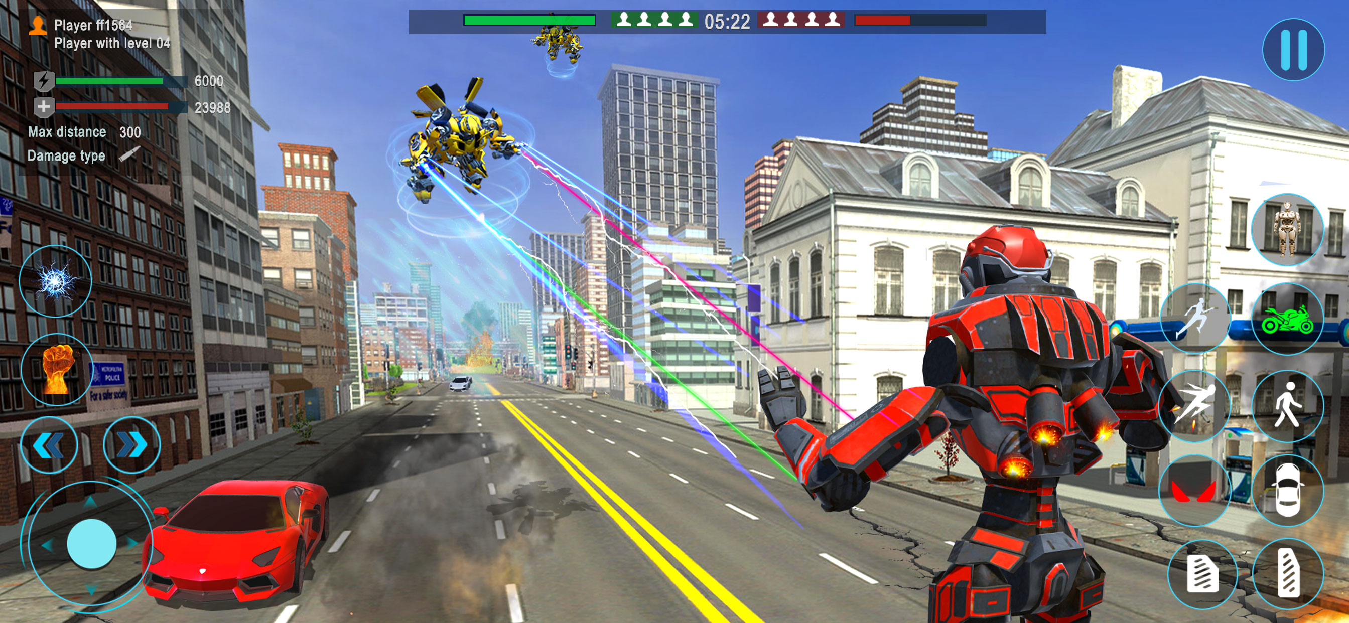 Bike Robot Transformation Game Capture d'écran 4