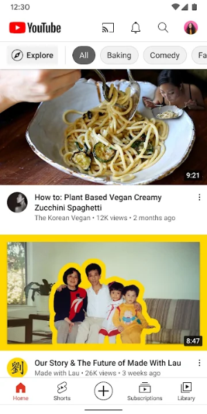 YouTube Premium Mod Captura de pantalla 1