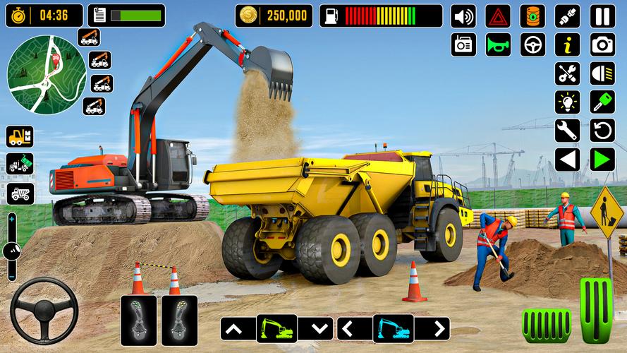 City Road Construction Games Скриншот 3