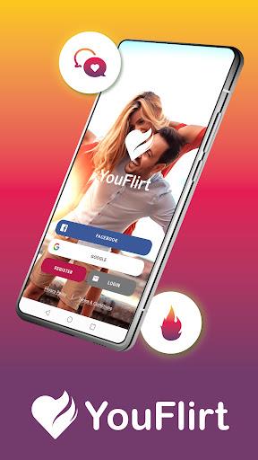 YouFlirt - flirt & chat app スクリーンショット 1