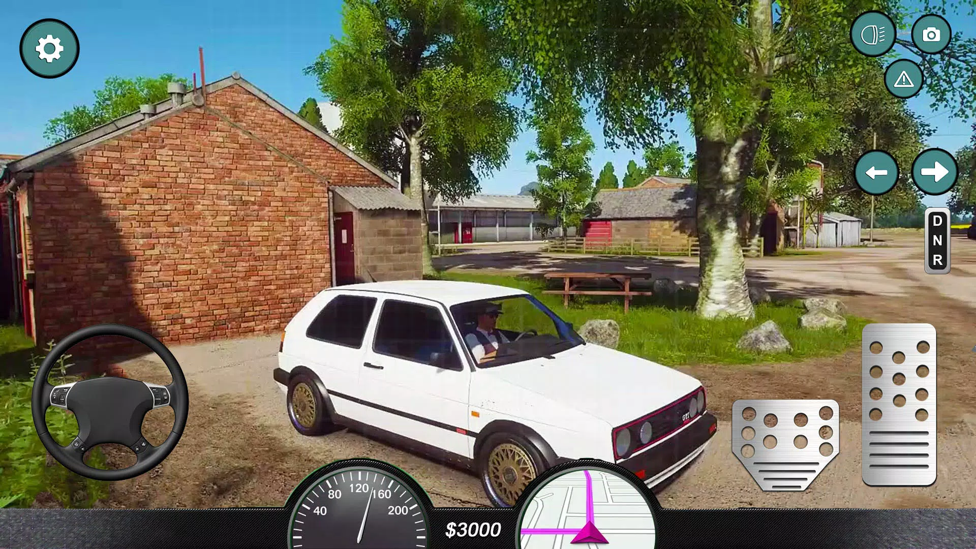Euro Car Simulator Driving 2 Скриншот 2
