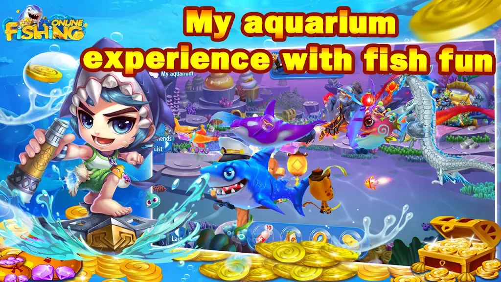 Fishing Online: Classic fish machine, free game Скриншот 1