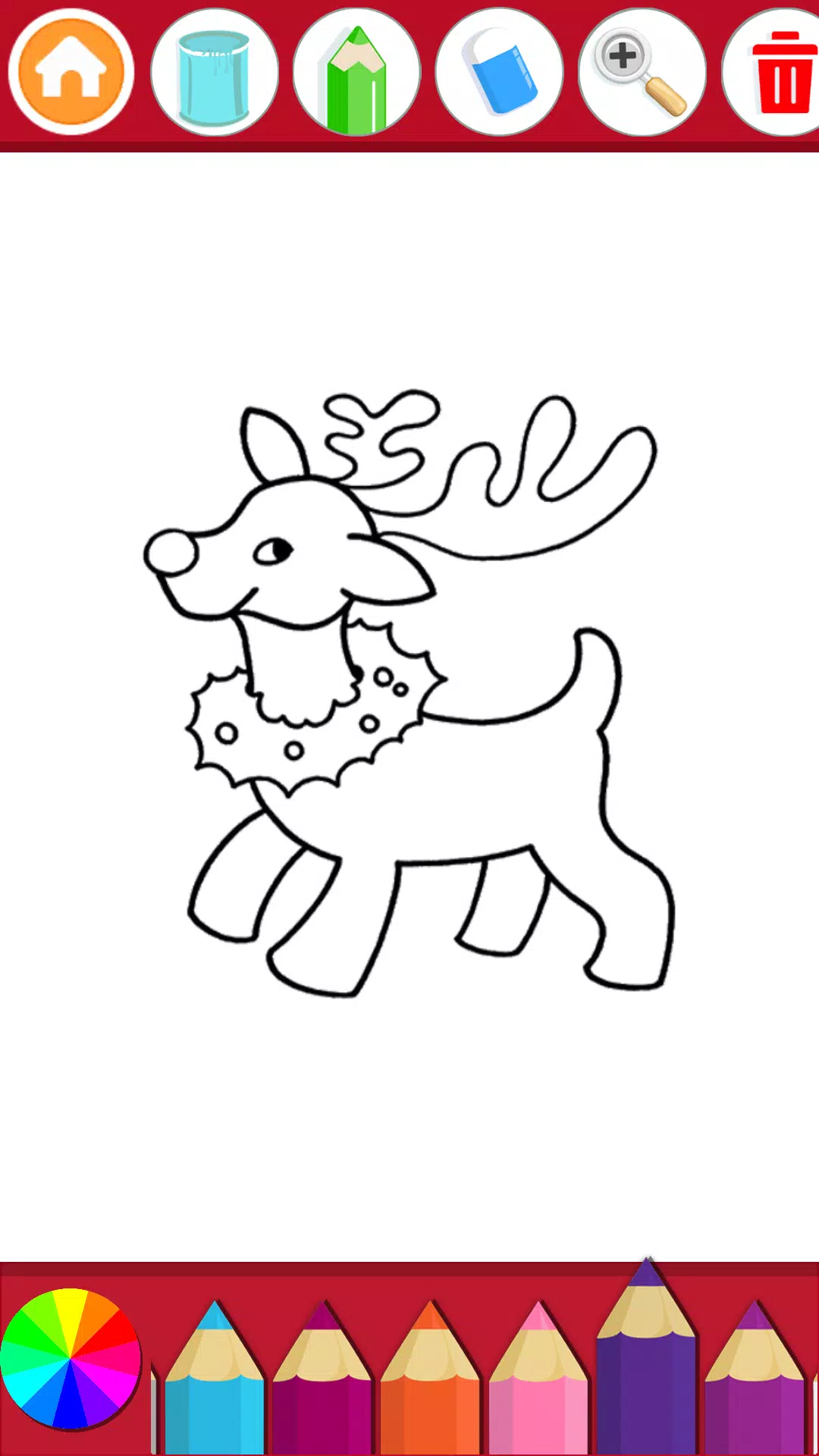 Christmas Coloring Book Скриншот 3