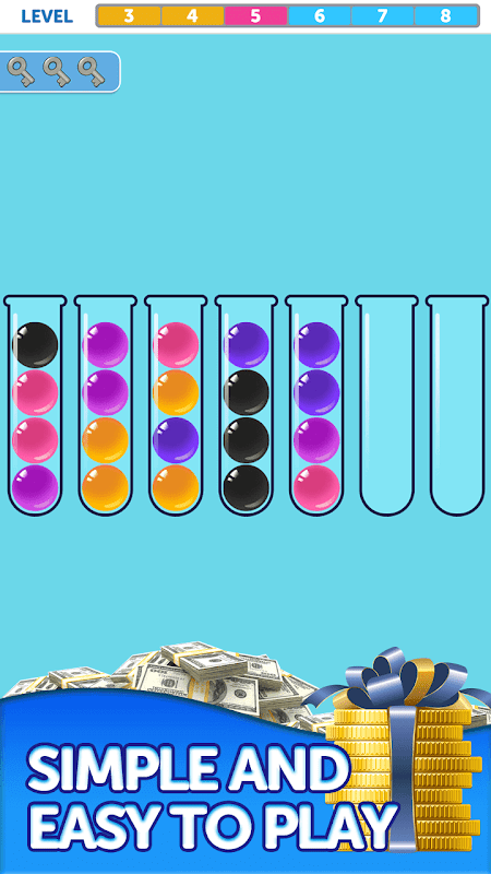 Bubble Sorting ဖန်သားပြင်ဓာတ်ပုံ 1