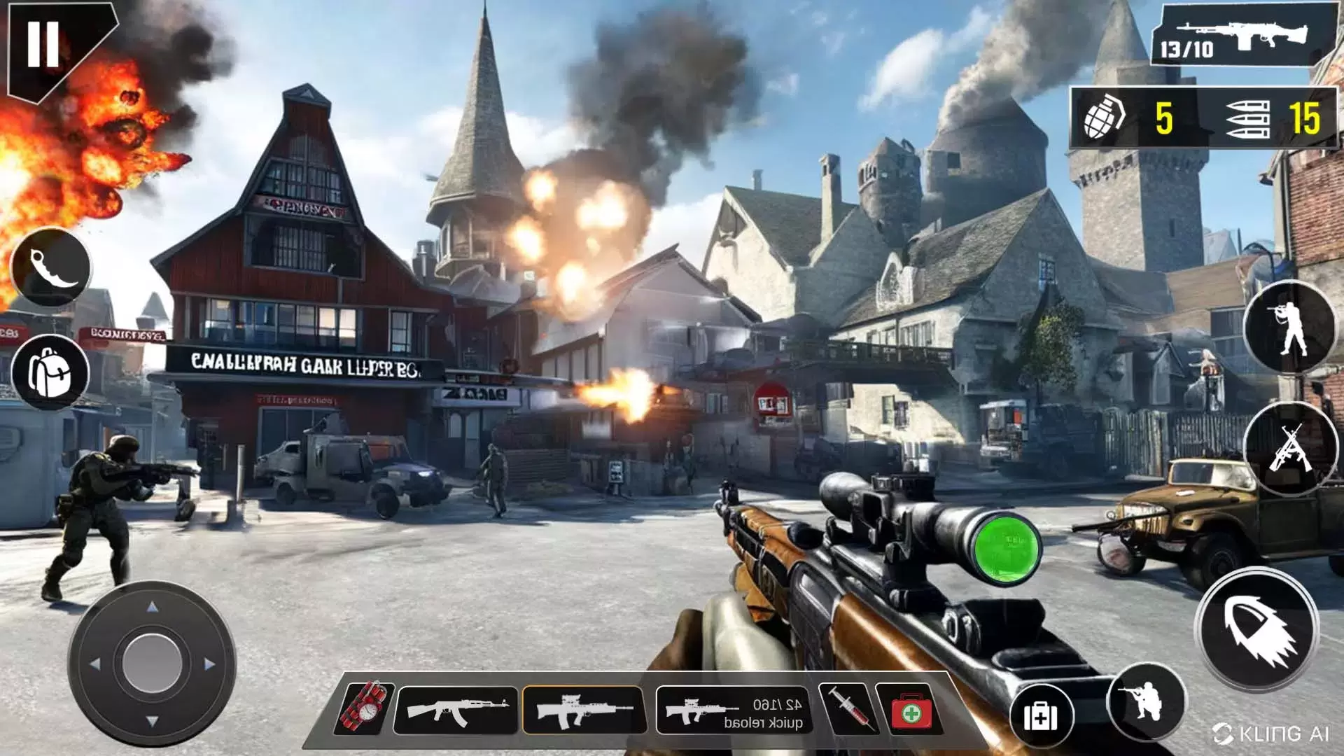 Gun Shooting 3d Shooter Games Ảnh chụp màn hình 4