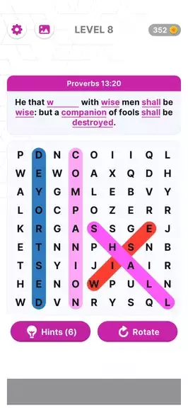 Schermata Bible Verse Search-Word Search 3