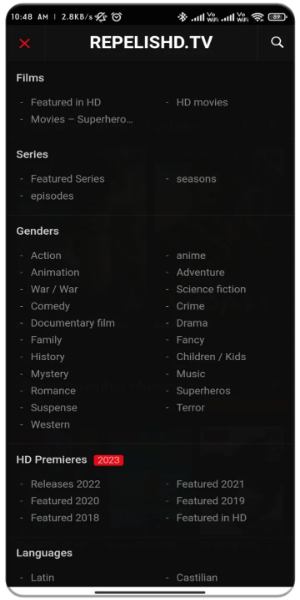 RepelisHD Screenshot 3