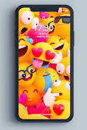 Emoji Wallpaper Captura de tela 2