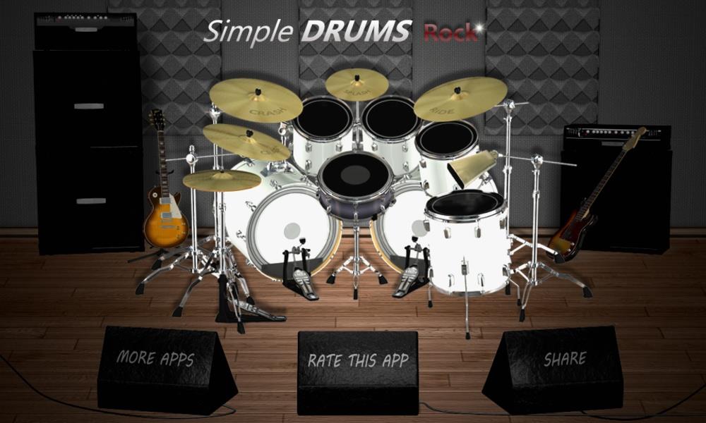 Simple Drums Rock স্ক্রিনশট 1
