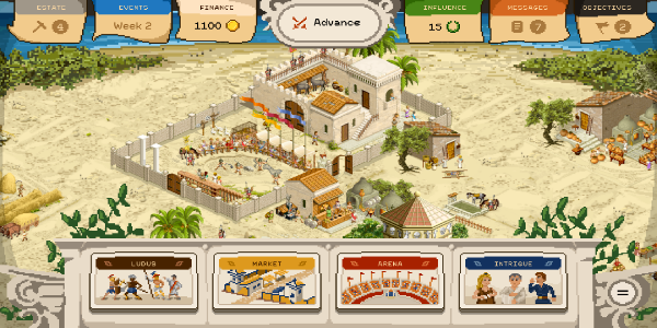 Gladiator manager Скриншот 3