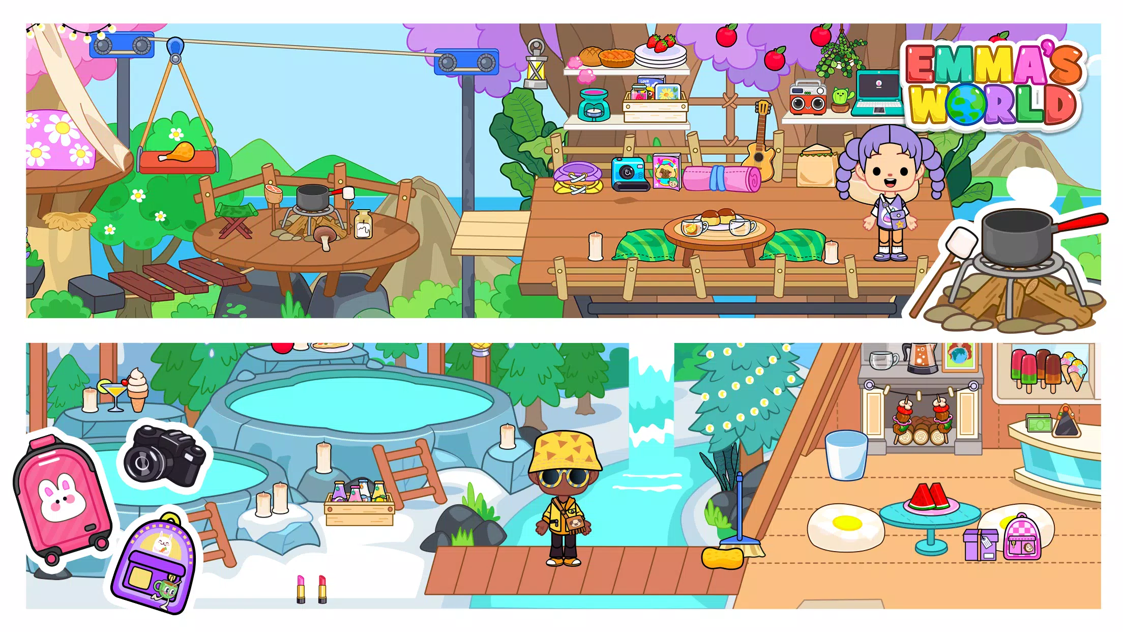 Emma’s World - Town & Family应用截图第4张