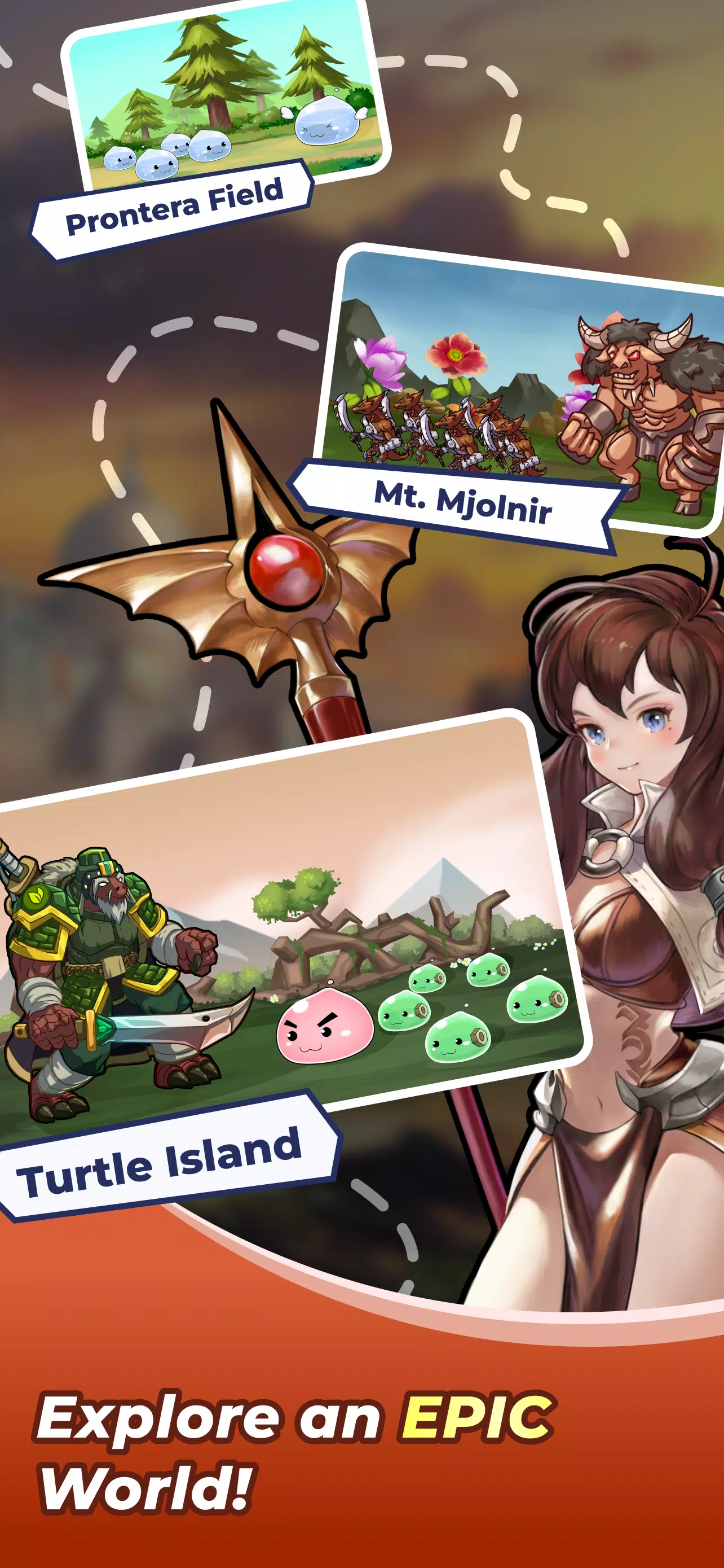 Midgard Heroes: Ragnarok Idle Ảnh chụp màn hình 2