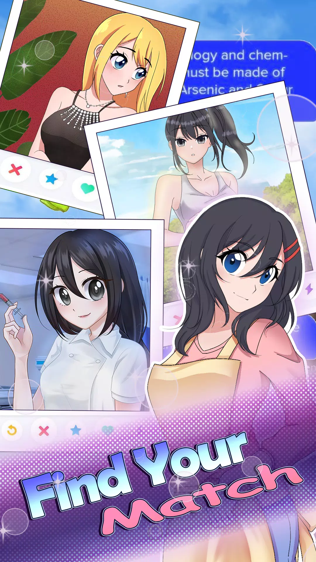 HaremKing - Waifu Dating Sim Captura de tela 4
