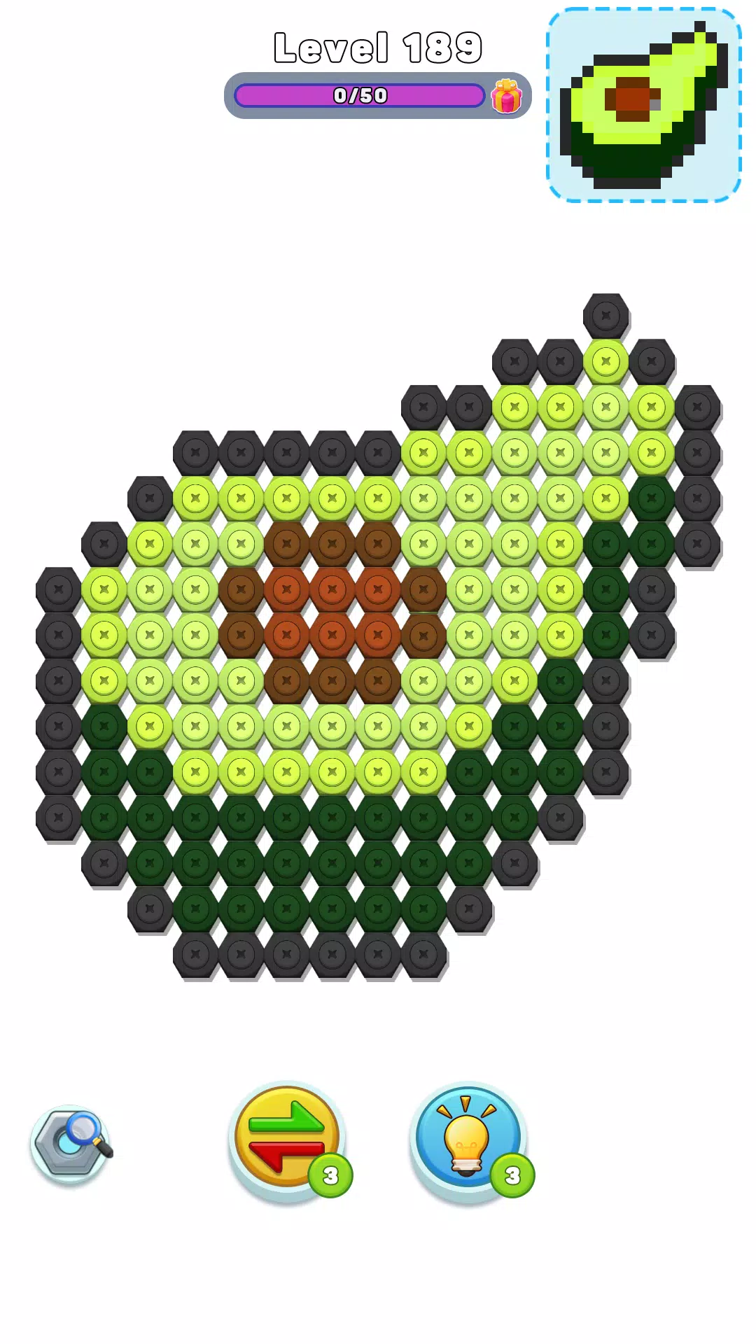 Nut n Bolt Sort: Color Puzzle ภาพหน้าจอ 1