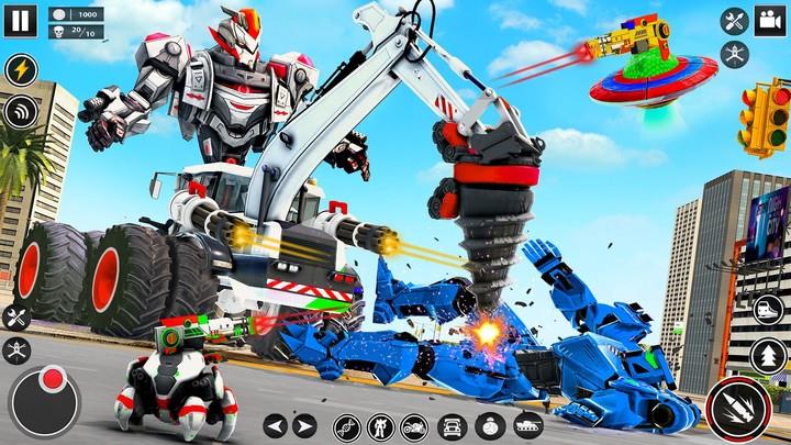 Bee Robot Car Transform Games स्क्रीनशॉट 4