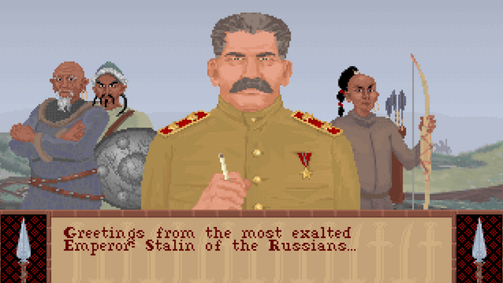 クラシックなシヴィライゼーションのリーダー肖像画