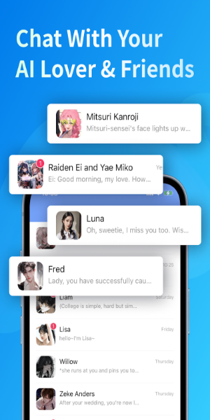 Hi.ai - chat con carattere ai