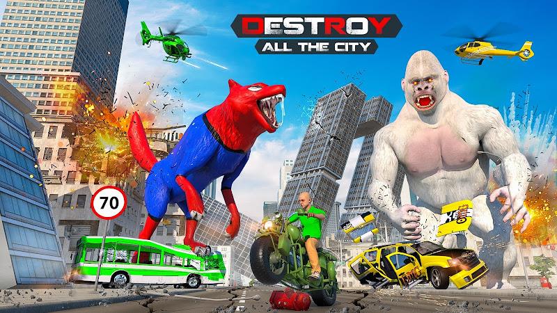 Angry Gorilla: City Rampage应用截图第2张