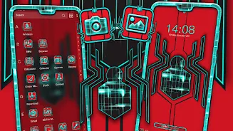 Tech Spider Launcher Theme應用截圖第3張